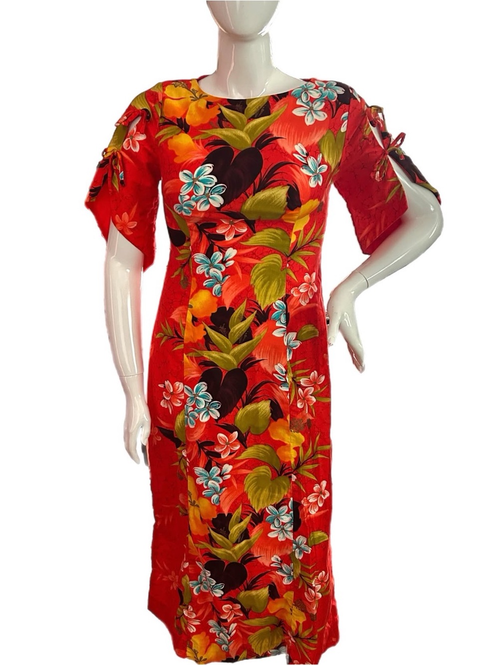 True Vintage Sears Hawaiian Fashions Pake maxi dress